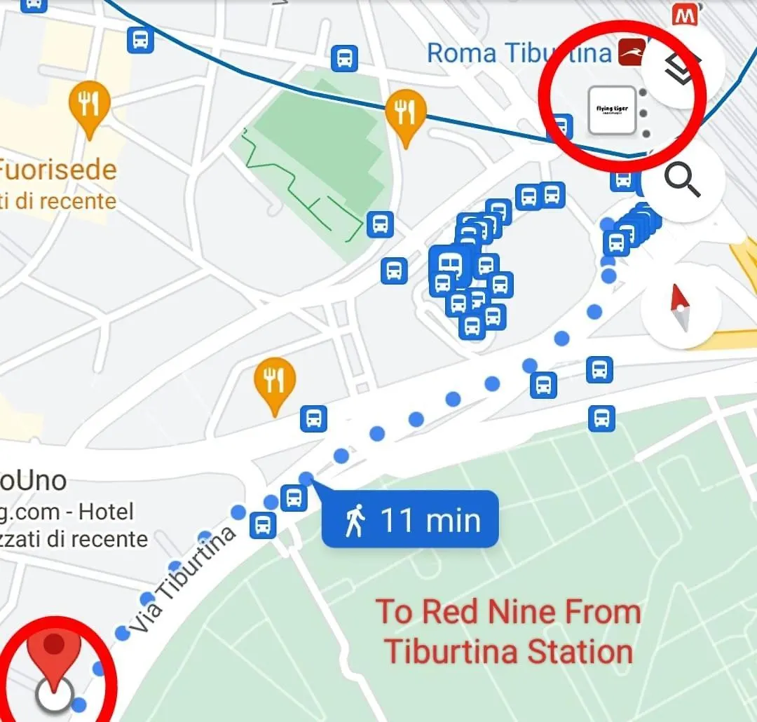Red Nine - Stazione Tiburtina Apartment Rome